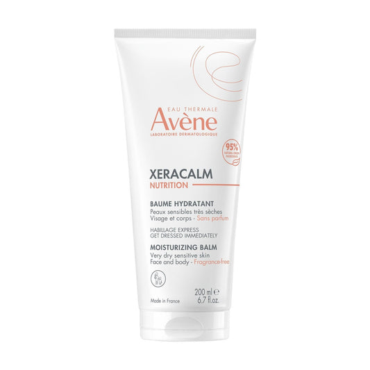 Baume Hydratant Peau Sensible et Sèche Nourrit et Apaise 72h Xeracalm EAU THERMALE AVENE le tube de 200mL