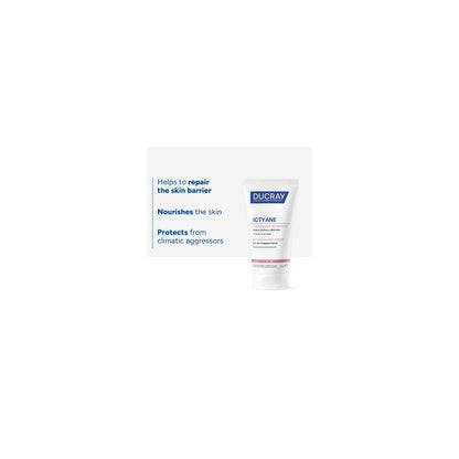Crème Mains Sèches et Abîmées Hydrate et Protège Ictyane DUCRAY 