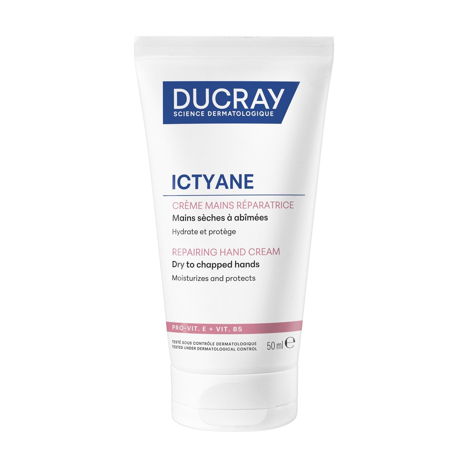 Crème Mains Sèches et Abîmées Hydrate et Protège Ictyane DUCRAY 