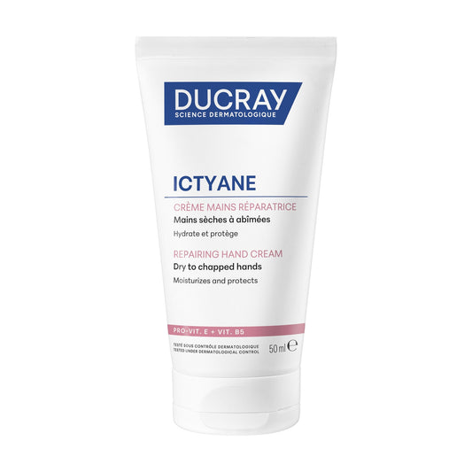 Crème Mains Sèches et Abîmées Hydrate et Protège Ictyane DUCRAY 