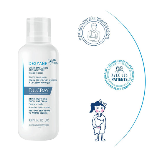 Crème Corps Peau Très Sèche Anti-grattage Dexyane DUCRAY 