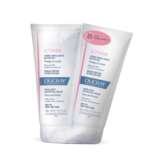 Crème Corps Peau Sèche à Très Sèche Nutritive et Hydratante Ictyane DUCRAY 