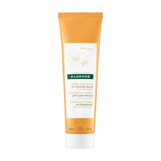 KLORANE Soft and Clear Skin Body Hair Removal Cream Sweet Almond