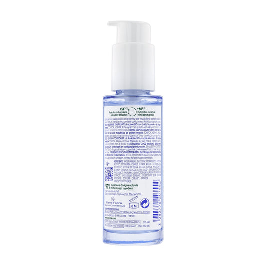 KLORANE Organic Cornflower Hyaluronic Acid Face and Eye Serum, Awaken and Smooth