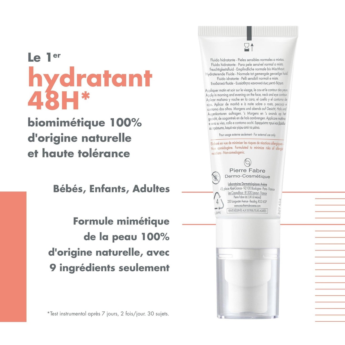 Hydra 10 Tolerance Moisturizing Fluid AVENE THERMAL SPRING WATER