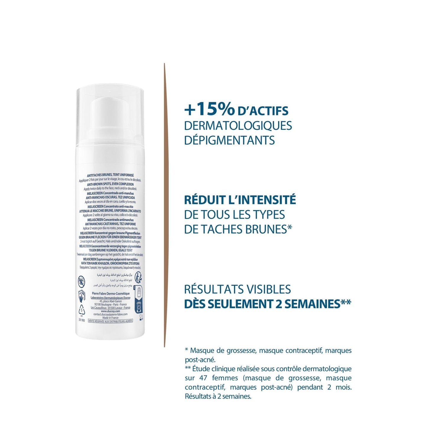 Sérum Visage Concentré Anti-Tâches Brunes Melascreen DUCRAY 