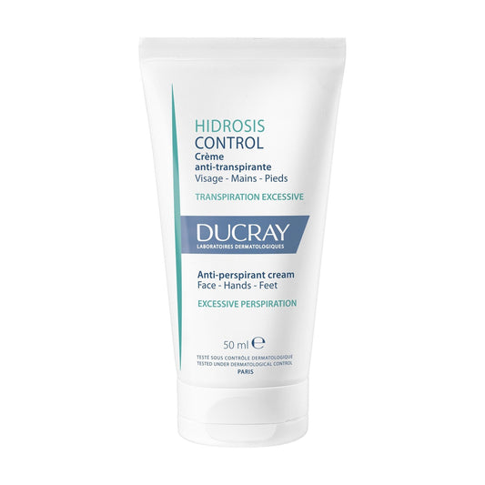 Crème Visage Mains et Pieds Anti-Transpiration Excessive Hidrosis Control DUCRAY le tube de 50mL