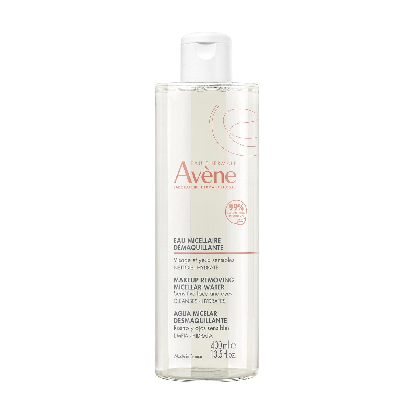 Eau micellaire Visage Yeux Peau Sensible Nettoie Apaise Hydrate EAU THERMALE AVENE 