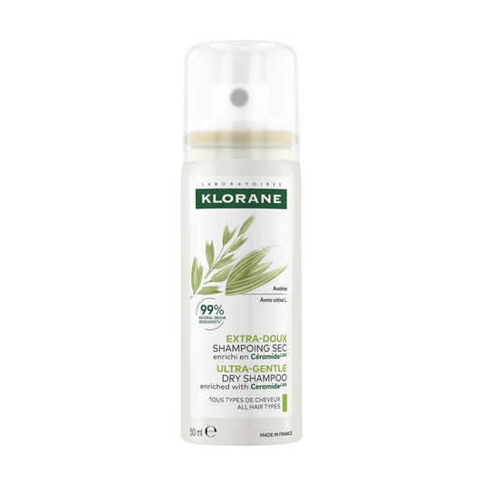Shampoing Sec Extra Doux Avoine et Céramide KLORANE 