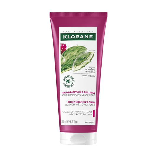 KLORANE Moisturizing and Illuminating Conditioner for Dehydrated Hair with Prickly Pear