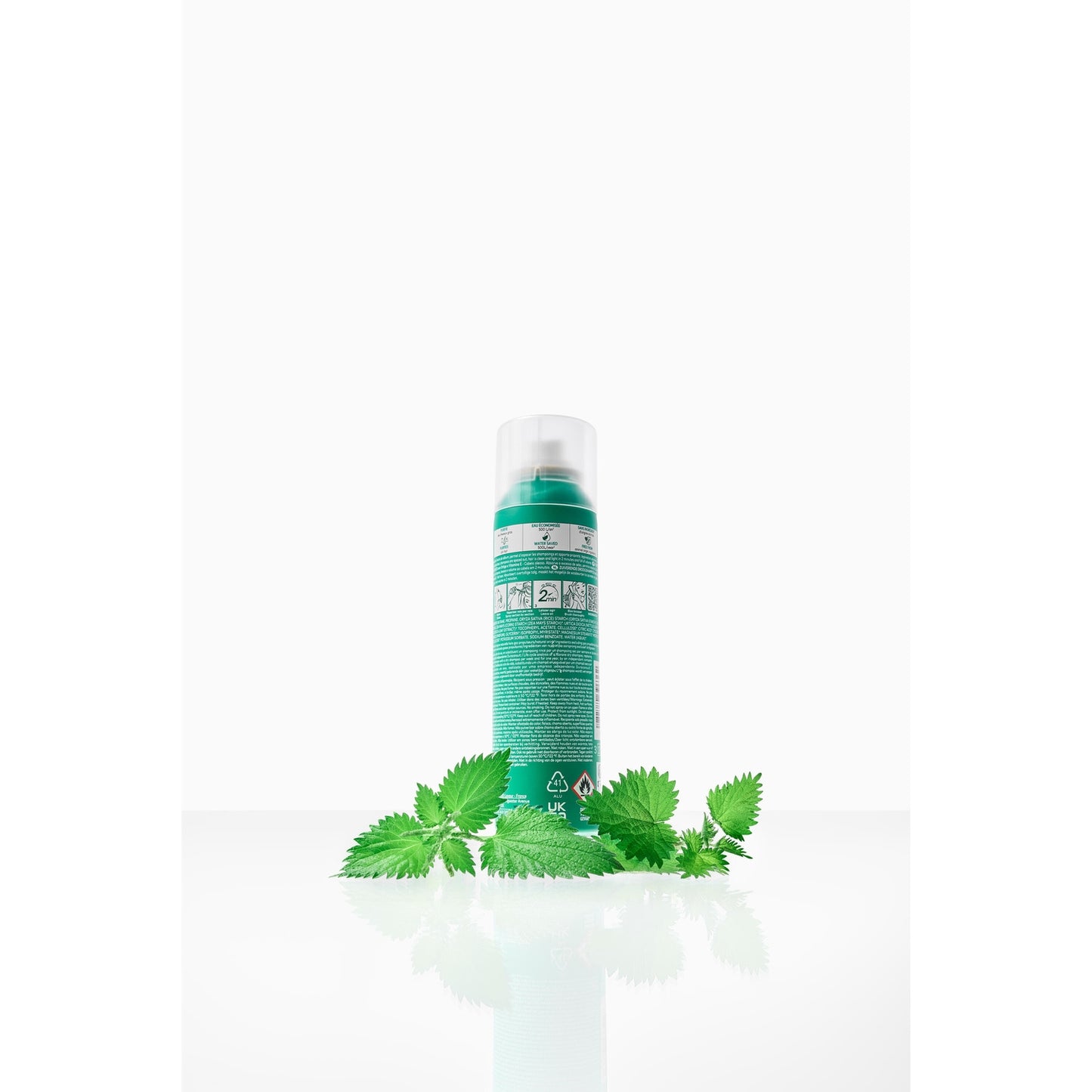 KLORANE Tinted Purifying Dry Shampoo with Nettle and Vitamin E for Oily Hair