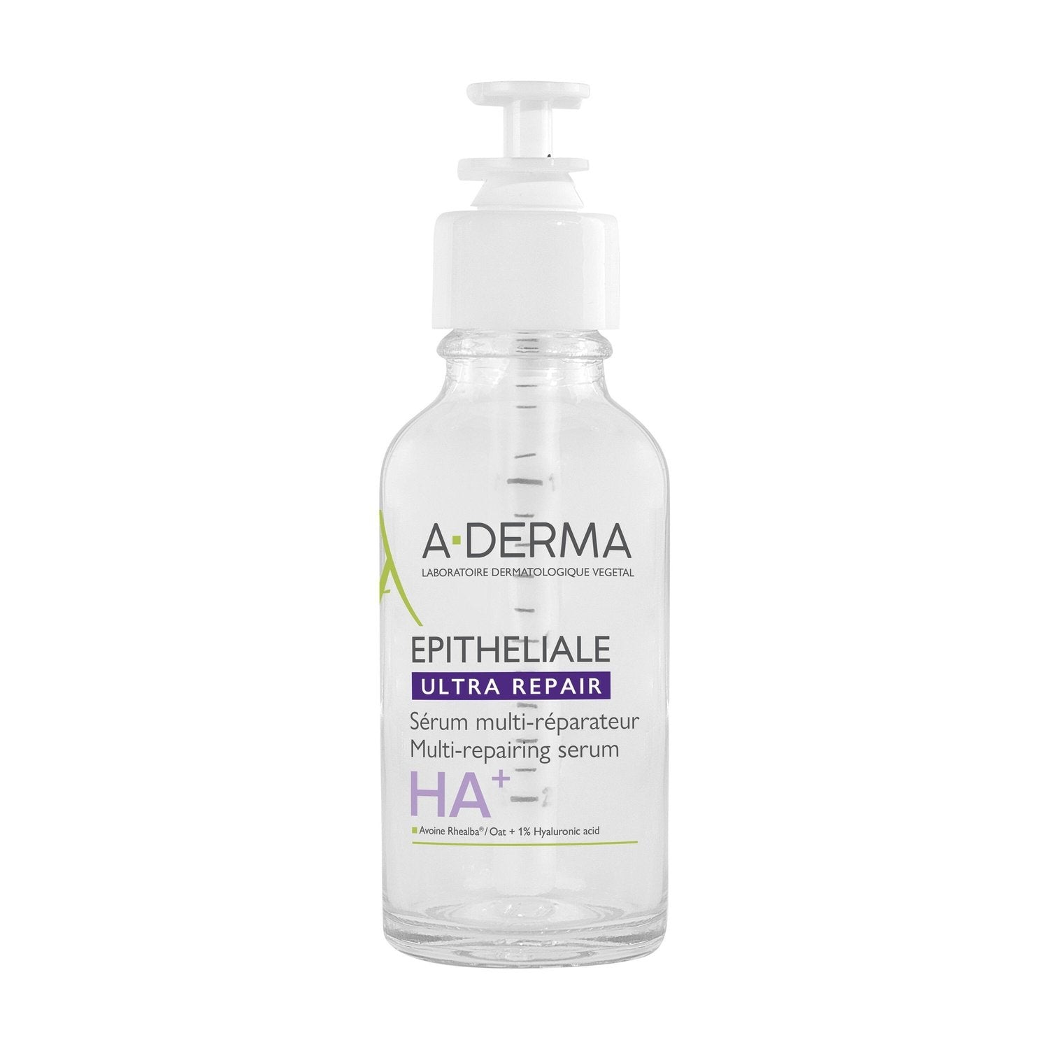 Sérum Multi-Réparateur Visage Contour des Yeux Cou et Décolleté Epitheliale Ultra Repair A-DERMA le flacon de 30mL