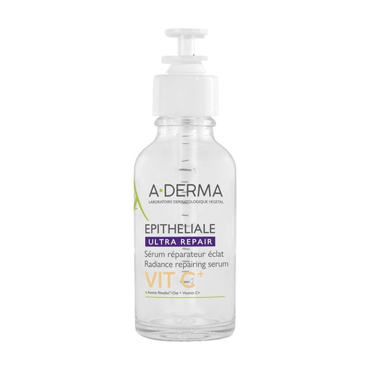 Sérum Visage Cou et Décolleté Anti-Rougeurs Répare et Illumine Vitamine C Epitheliale Ultra A-DERMA le flacon de 30mL