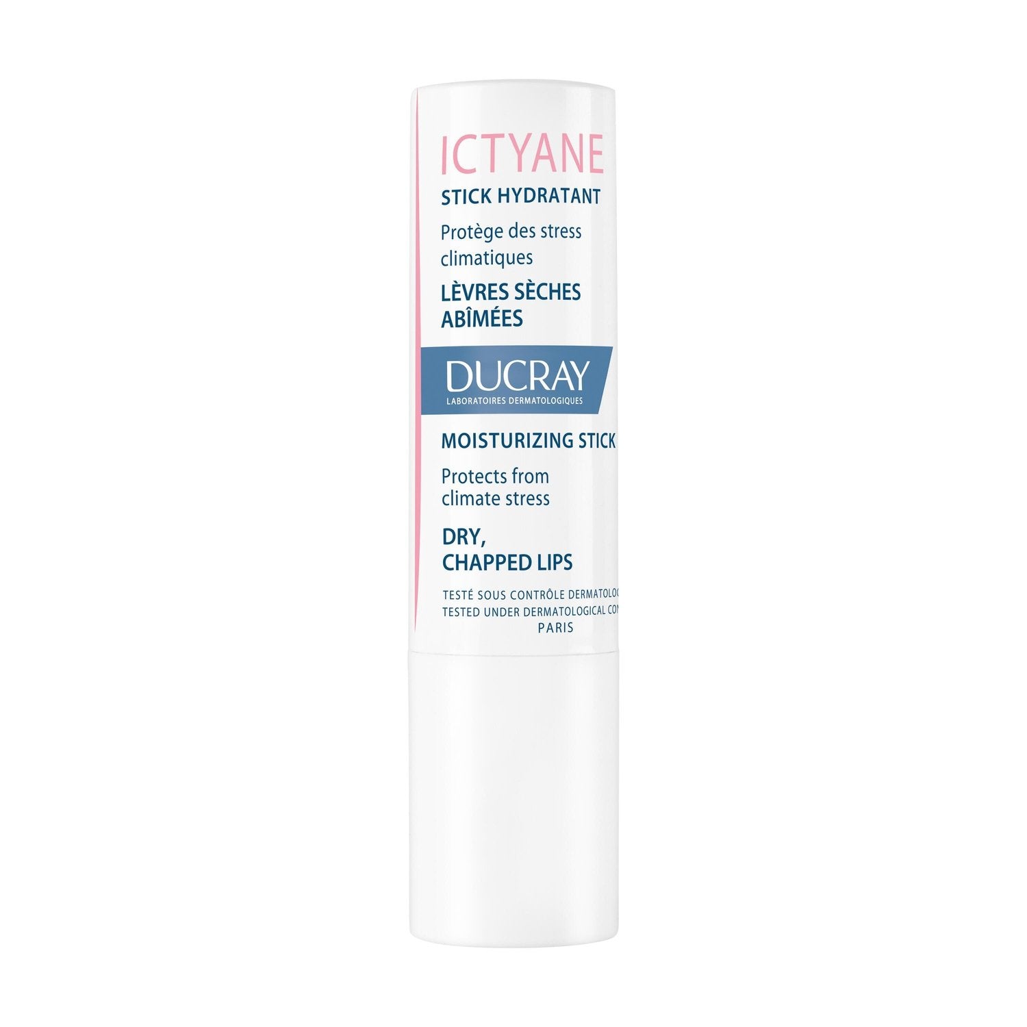 Soin Hydratant Lèvres Sèches et Abîmées Ictyane DUCRAY le stick de 3 g