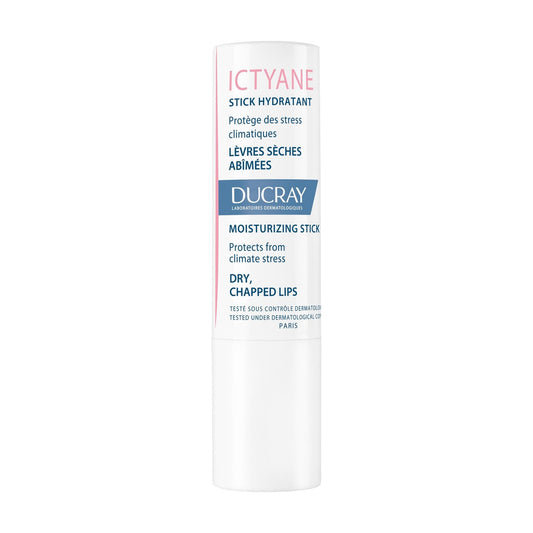 Soin Hydratant Lèvres Sèches et Abîmées Ictyane DUCRAY le stick de 3 g