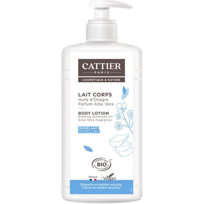 Lait Corps Hydratant Raffermissant Anti-âge Aloé Vera Onagre Bio CATTIER 