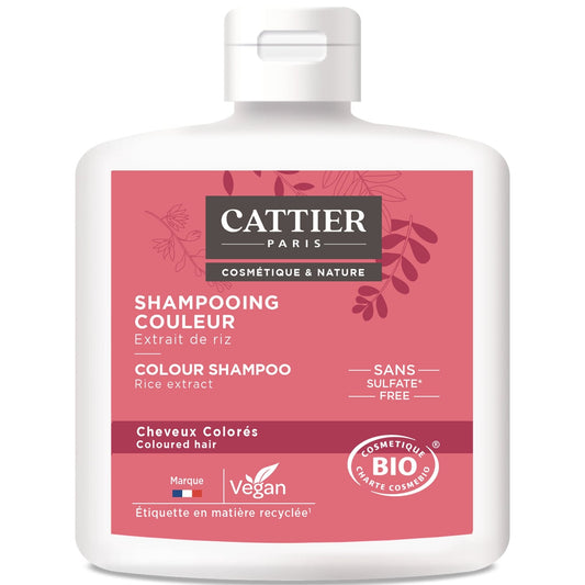 Shampoing Soin Couleur Cheveux Colorés CATTIER 