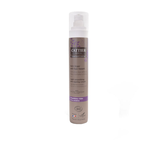 Crème de Jour Visage Femme Anti-Rides Lissant et Eclat Bio CATTIER le flacon de 50mL
