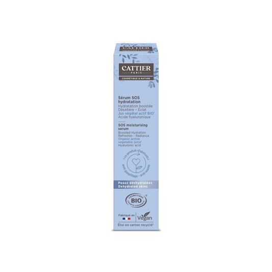 Sérum Visage Hydratant Désaltérant et Eclat Bio CATTIER