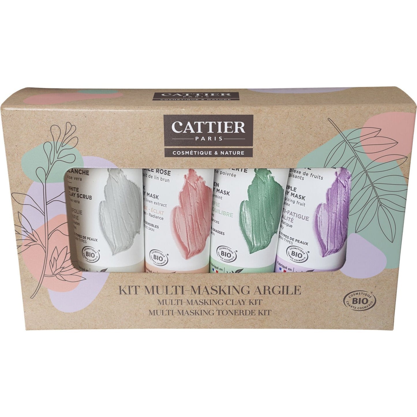 CATTIER Clay Face Mask Kit