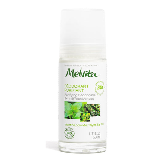 MELVITA Organic Peppermint 24-hour Effectiveness Deodorant