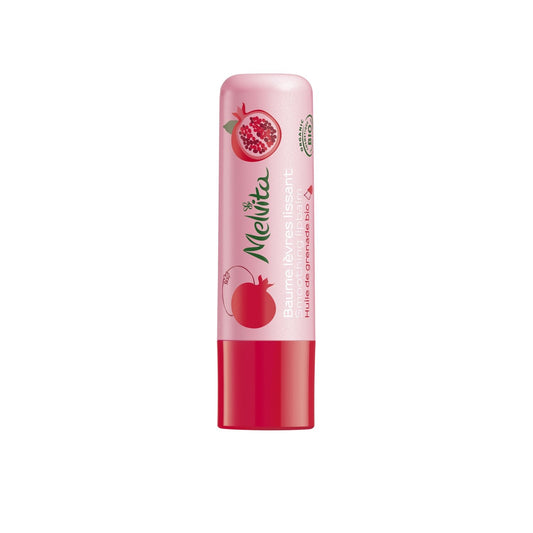 MELVITA Nährender, glättender Lippenbalsam mit Bio-Granatapfelöl