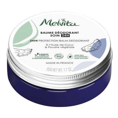 MELVITA Coconut Oil &amp; Plant Powder Care Balm Deodorant