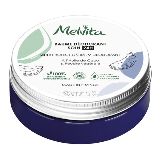 MELVITA Coconut Oil &amp; Plant Powder Care Balm Deodorant
