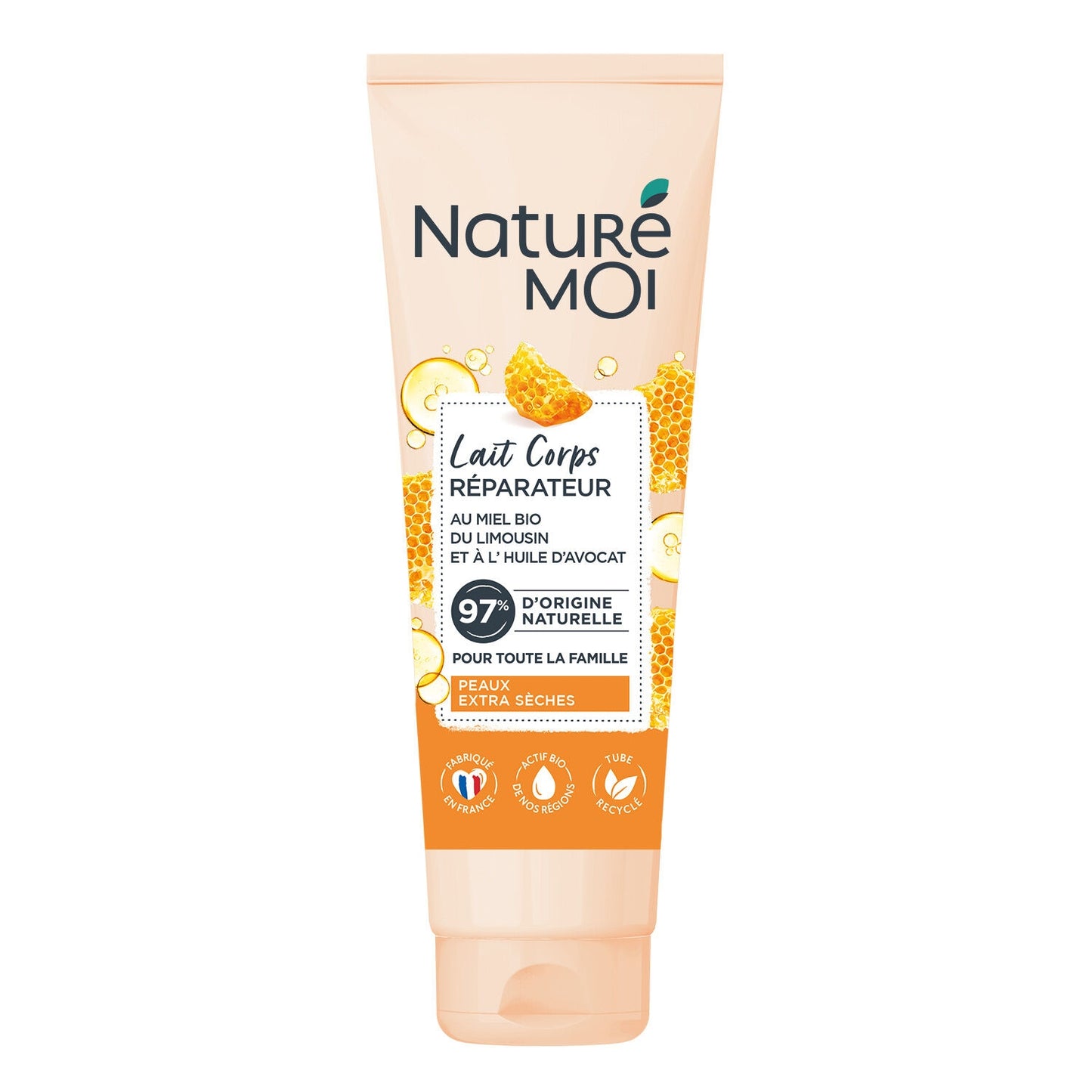 NATURÉ MOI Repairing Body Lotion with Avocado Oil &amp; Organic Honey for Extra Dry Skin