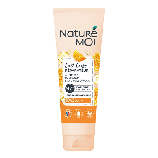 NATURÉ MOI Repairing Body Lotion with Avocado Oil &amp; Organic Honey for Extra Dry Skin
