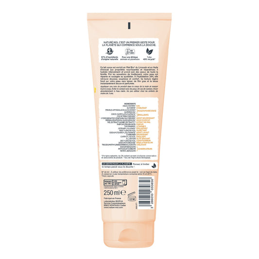 NATURÉ MOI Repairing Body Lotion with Avocado Oil &amp; Organic Honey for Extra Dry Skin