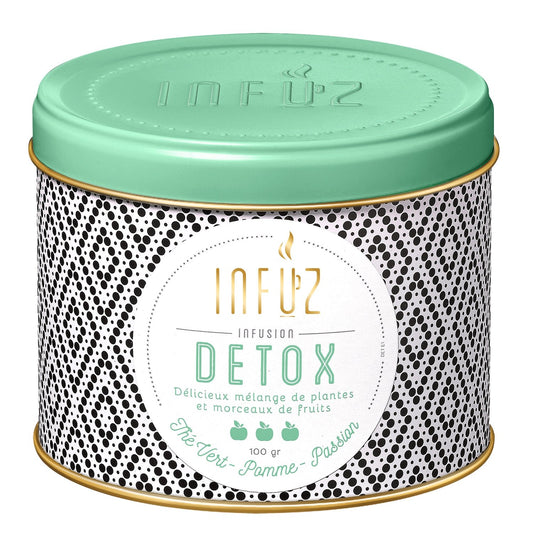Thé Vert Pomme Passion Detox INFUZ