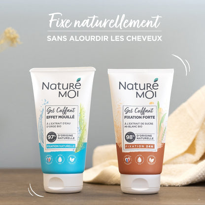Gel Coiffant Effet Mouillé Naturel NATURE MOI