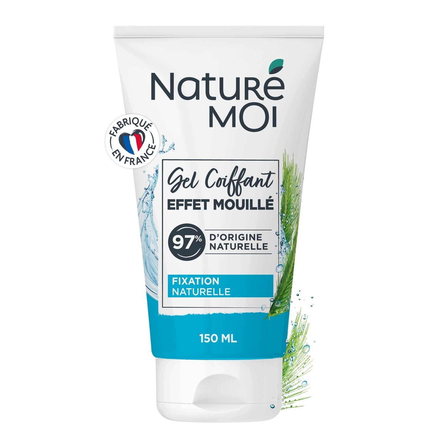 Gel Coiffant Effet Mouillé Naturel NATURE MOI le flacon de 150mL