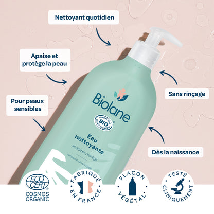 BIOLANE Organic Baby Cleansing Water