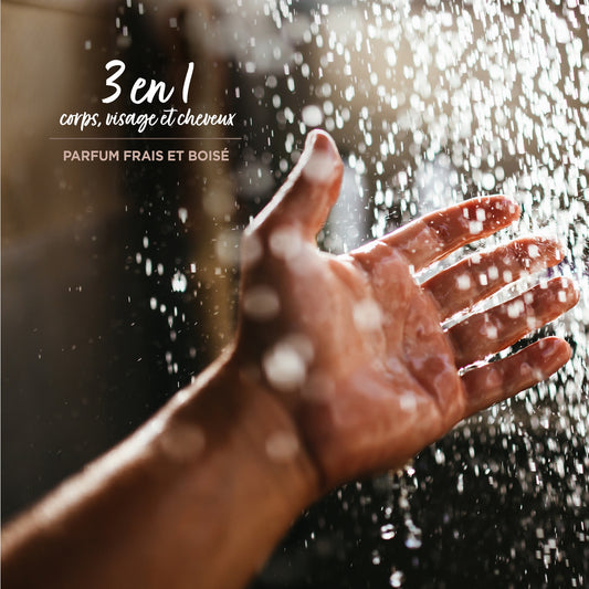 NATURÉ MOI 3 in 1 Maritime Pine Men's Shower Gel