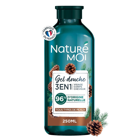 NATURÉ MOI 3 in 1 Maritime Pine Men's Shower Gel