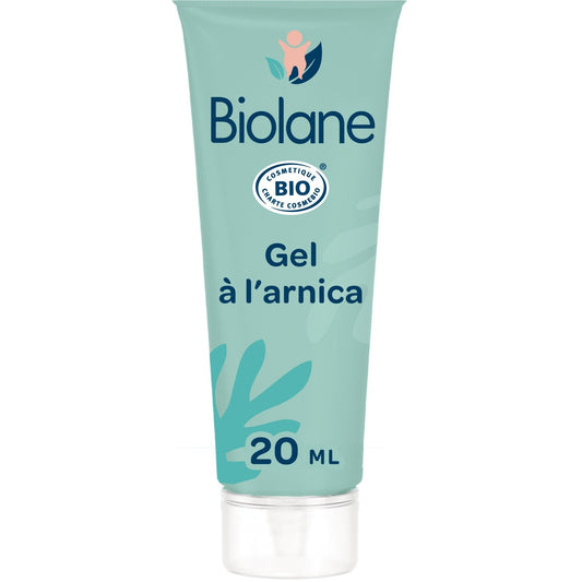 Gel à l'Arnica Bébé Soulage Douleurs et Hématomes A l'Arnica Bio BIOLANE le flacon de 50mL