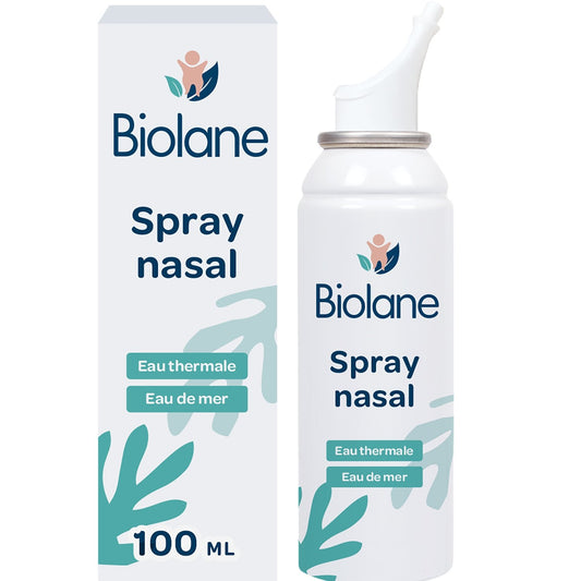 Spray Nasal Bébé A l'Eau Thermale et Eau de Mer BIOLANE le spray de 100mL
