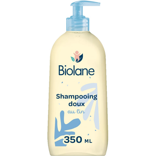 Shampoing Bébé Doux Démêlant Cheveux BIOLANE le flacon de 350mL