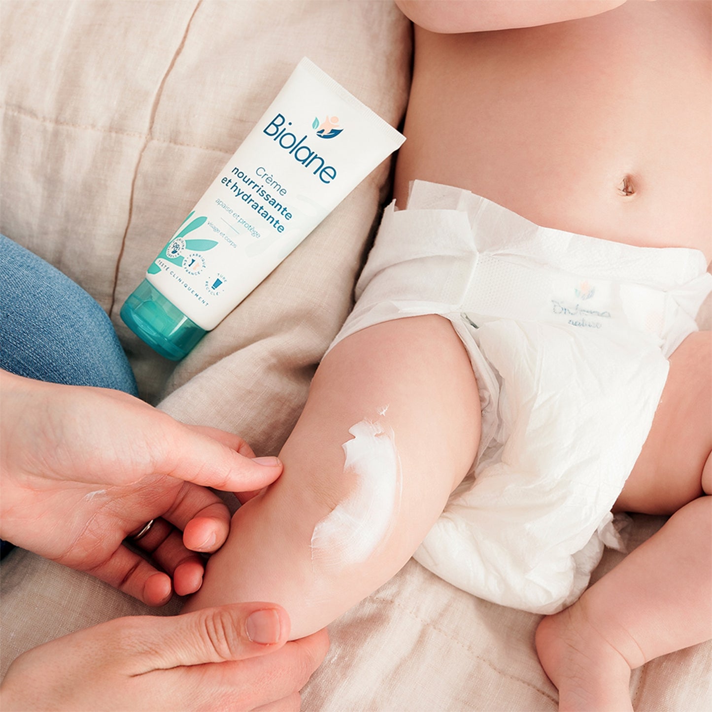 BIOLANE Nourishing Moisturizing Baby Cream for Face and Body