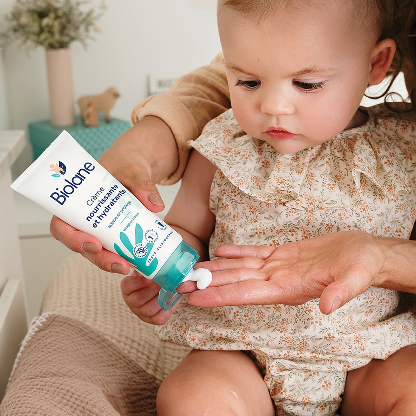 BIOLANE Nourishing Moisturizing Baby Cream for Face and Body