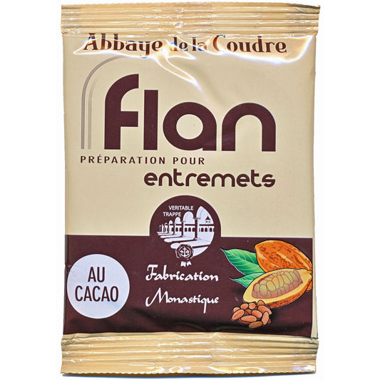 Préparation Flan Cacao ABBAYE DE LA COUDRE le sachet de 45 g
