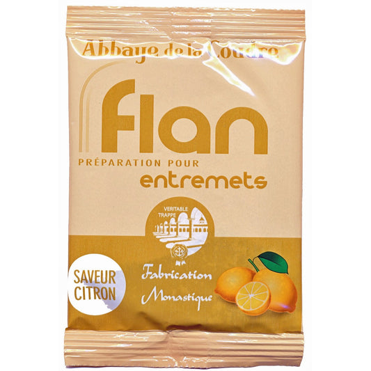 Préparation Flan Citron ABBAYE DE LA COUDRE le sachet de 45 g