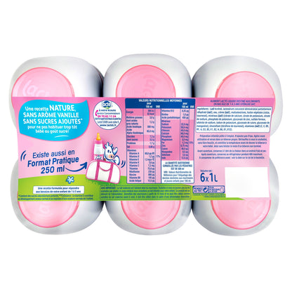 Liquid Baby Milk from 12 to 36 Months LACTEL EVEIL