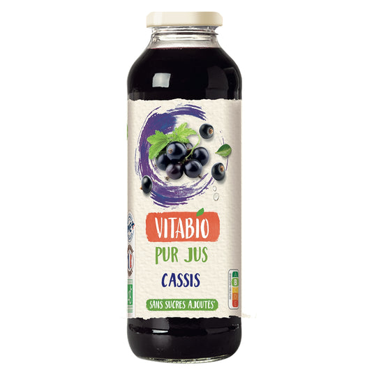 Pur Jus de cassis et acerola bio VITABIO 