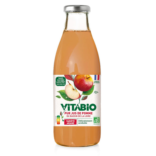 Jus de Pomme Ariane Bio VITABIO la bouteille de 75cL