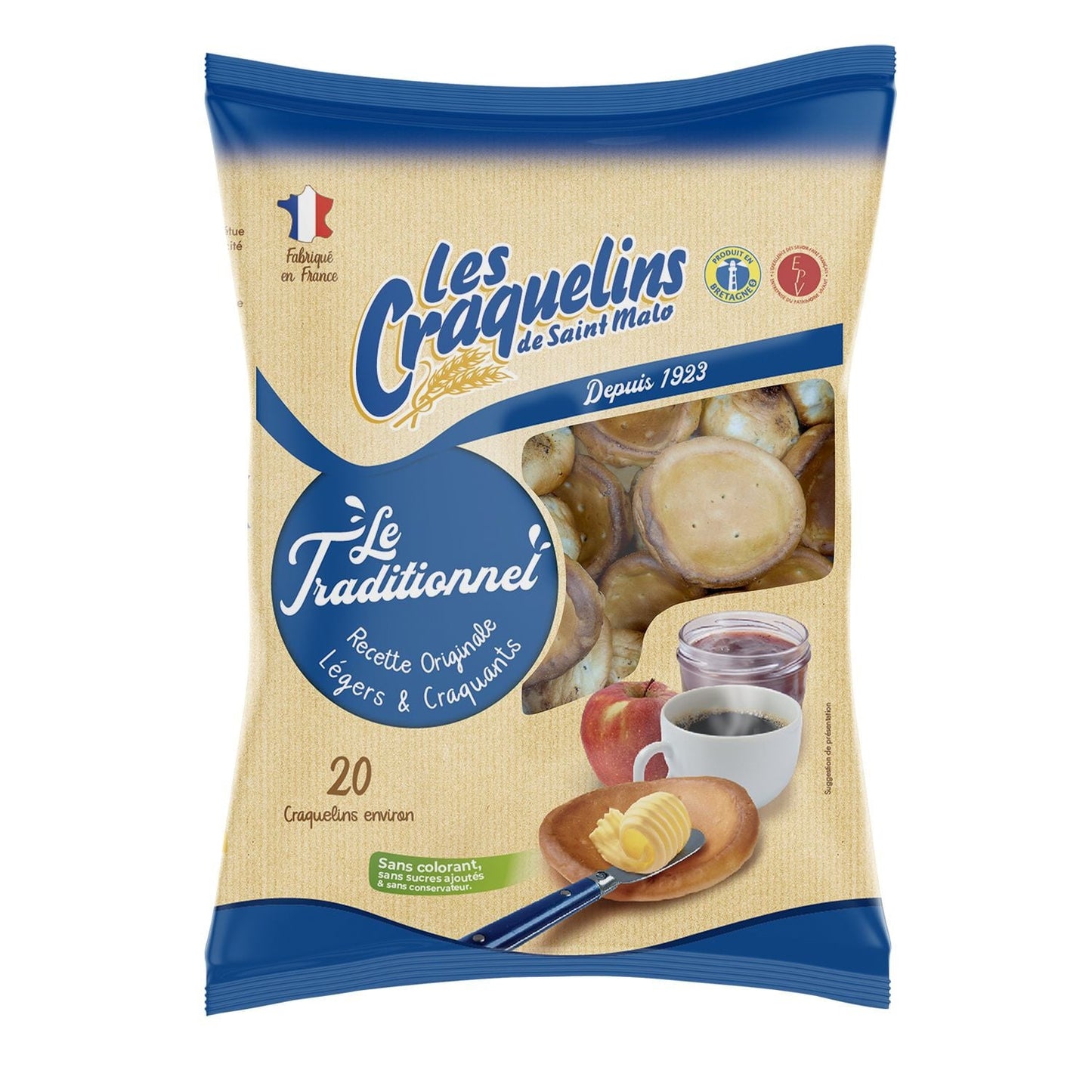 Pains Suédois Traditionnel CRAQUELIN DE ST MALO 