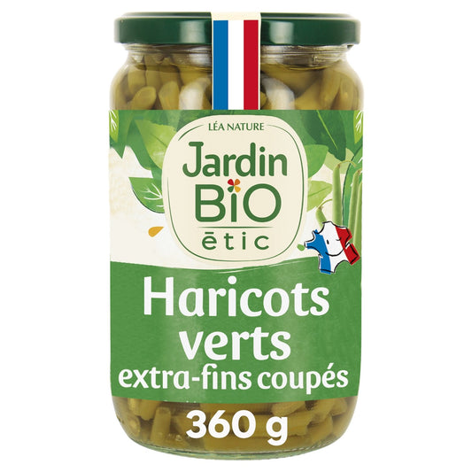 Organic Extra Fine Green Beans JARDIN BIO ETIC