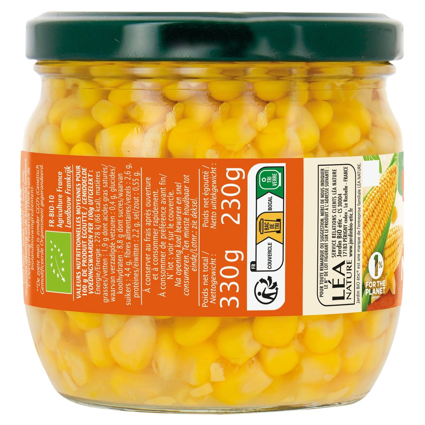 Bio-Zuckermais JARDIN BIO ETIC